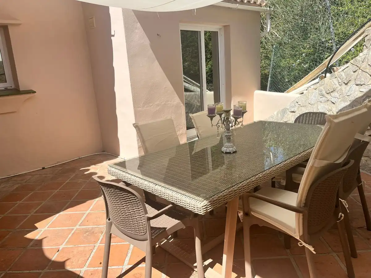 Terraza de Casa o chalet en venta en Mijas con Aire acondicionado, Calefacción y Jardín privado