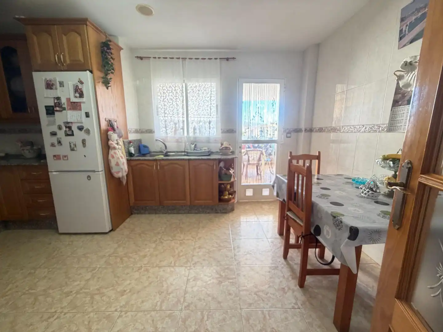 Kitchen of Flat for sale in Águilas  with Air Conditioner, Terrace and Furnished