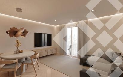 Living room of Flat for sale in  Barcelona Capital  with Air Conditioner, Heating and Parquet flooring
