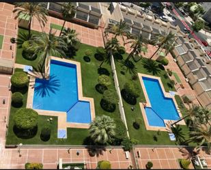 Swimming pool of Flat to rent in Benidorm  with Air Conditioner, Heating and Furnished