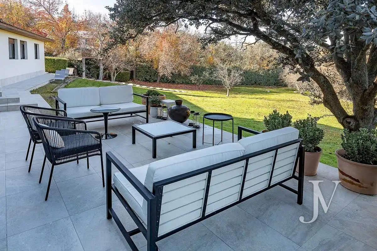 Terraza de Casa o chalet en venta en Ciudalcampo con Aire acondicionado, Calefacción y Jardín privado