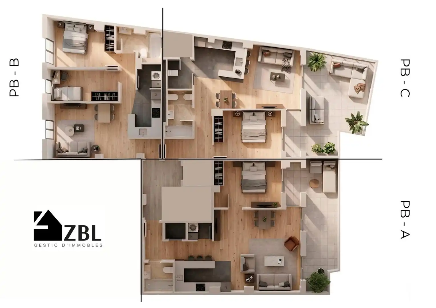 Piso en venta en Sallent con Calefacción, Terraza y Balcón