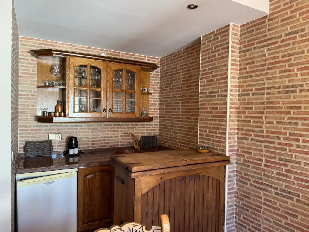 Kitchen of Houses for sale in Zafarraya  with Terrace, Storage room and Furnished