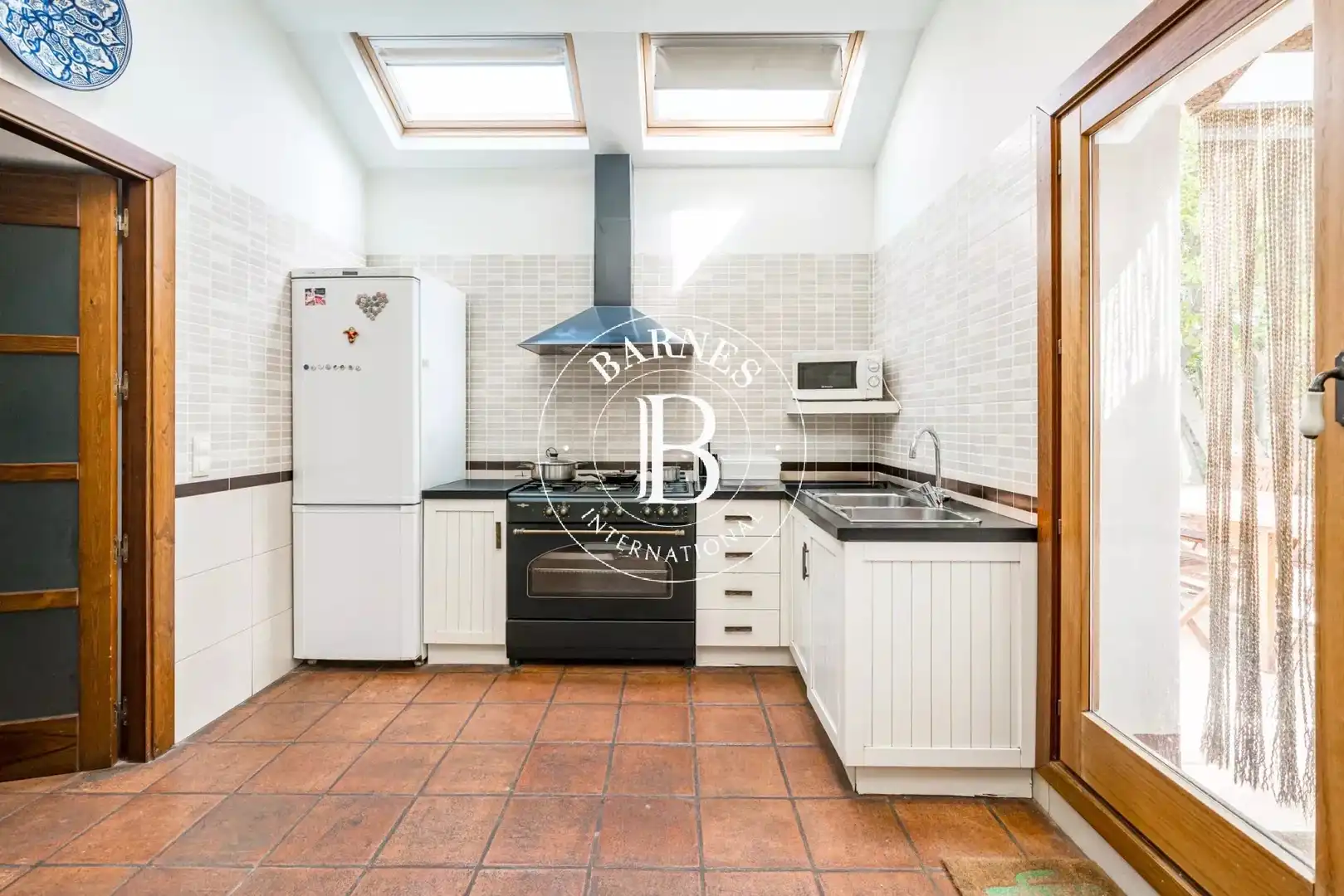 Cocina de Casa o chalet en venta en Alcázar de San Juan con Jardín privado, Piscina y Amueblado