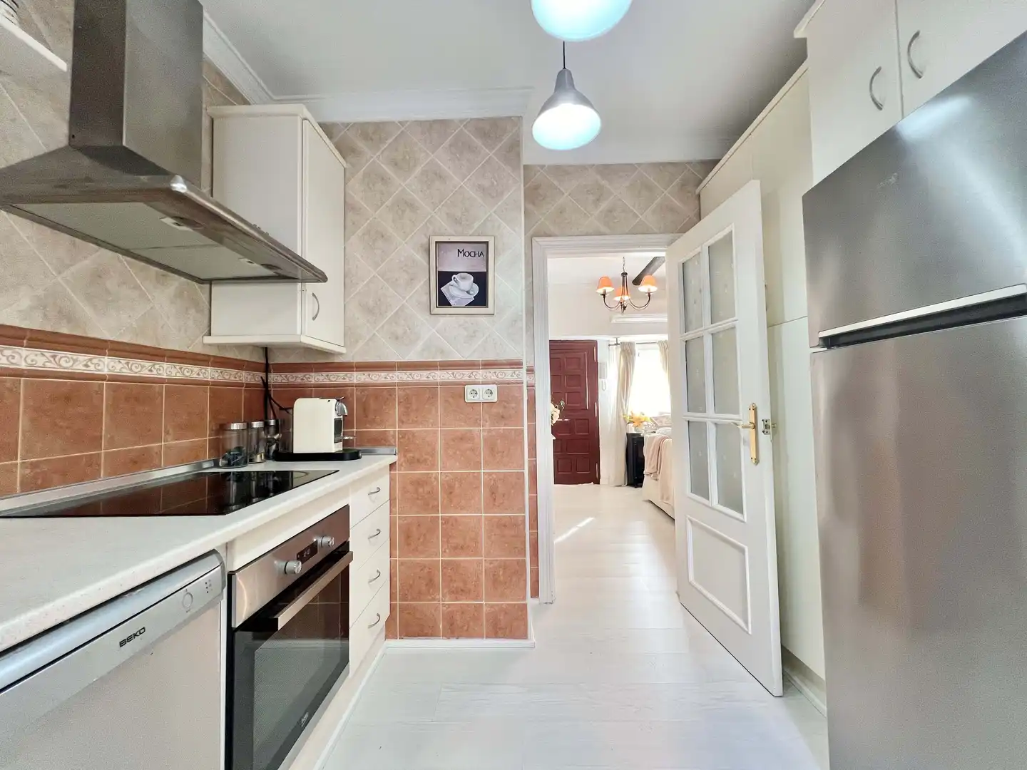 Kitchen of Flat for sale in Ronda  with Air Conditioner and Terrace