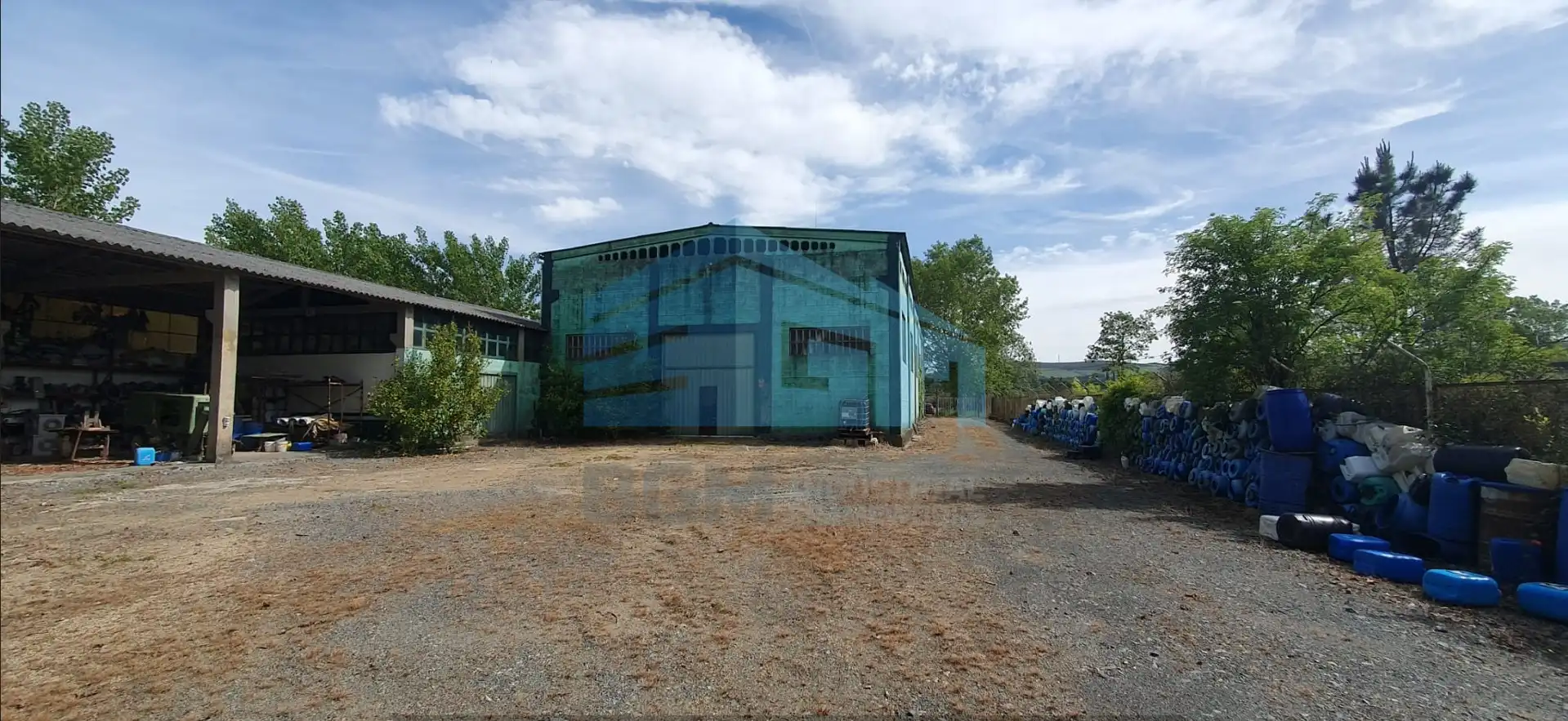 Exterior view of Industrial buildings for sale in Melide