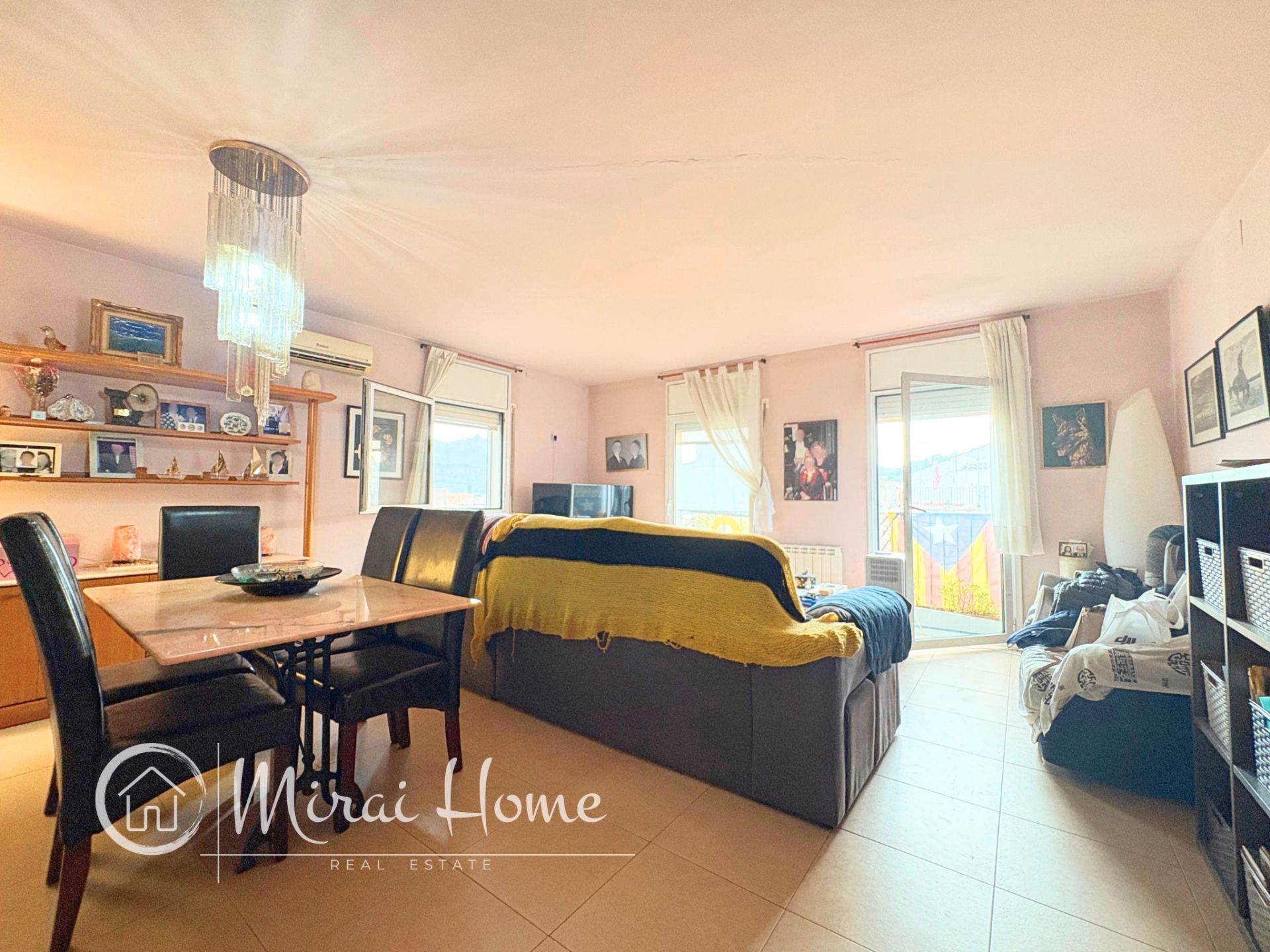 Living room of Duplex for sale in Sant Vicenç de Castellet  with Air Conditioner, Heating and Terrace