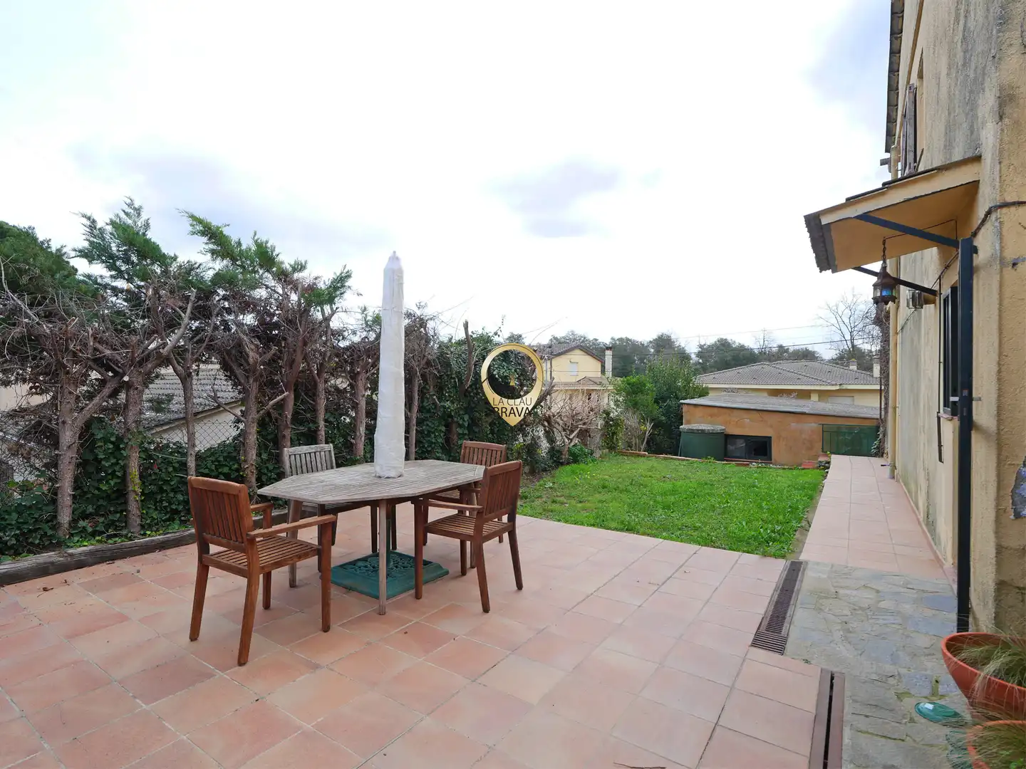 Jardí de Casa o xalet en venda en Santa Coloma de Farners amb Aire condicionat, Calefacció i Jardí privat