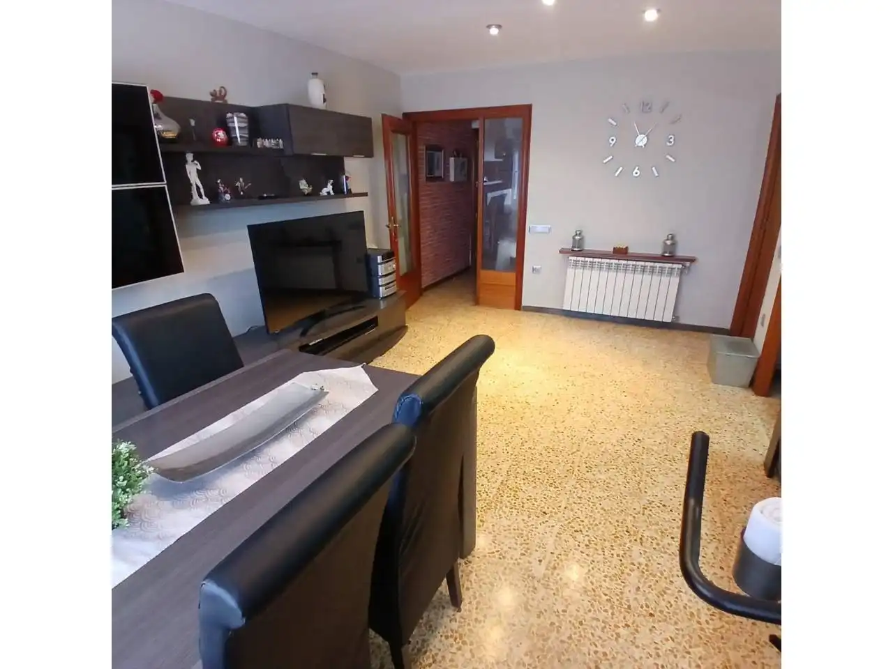Wohnzimmer von Wohnung zum Verkauf in Terrassa mit Heizung und Balkon