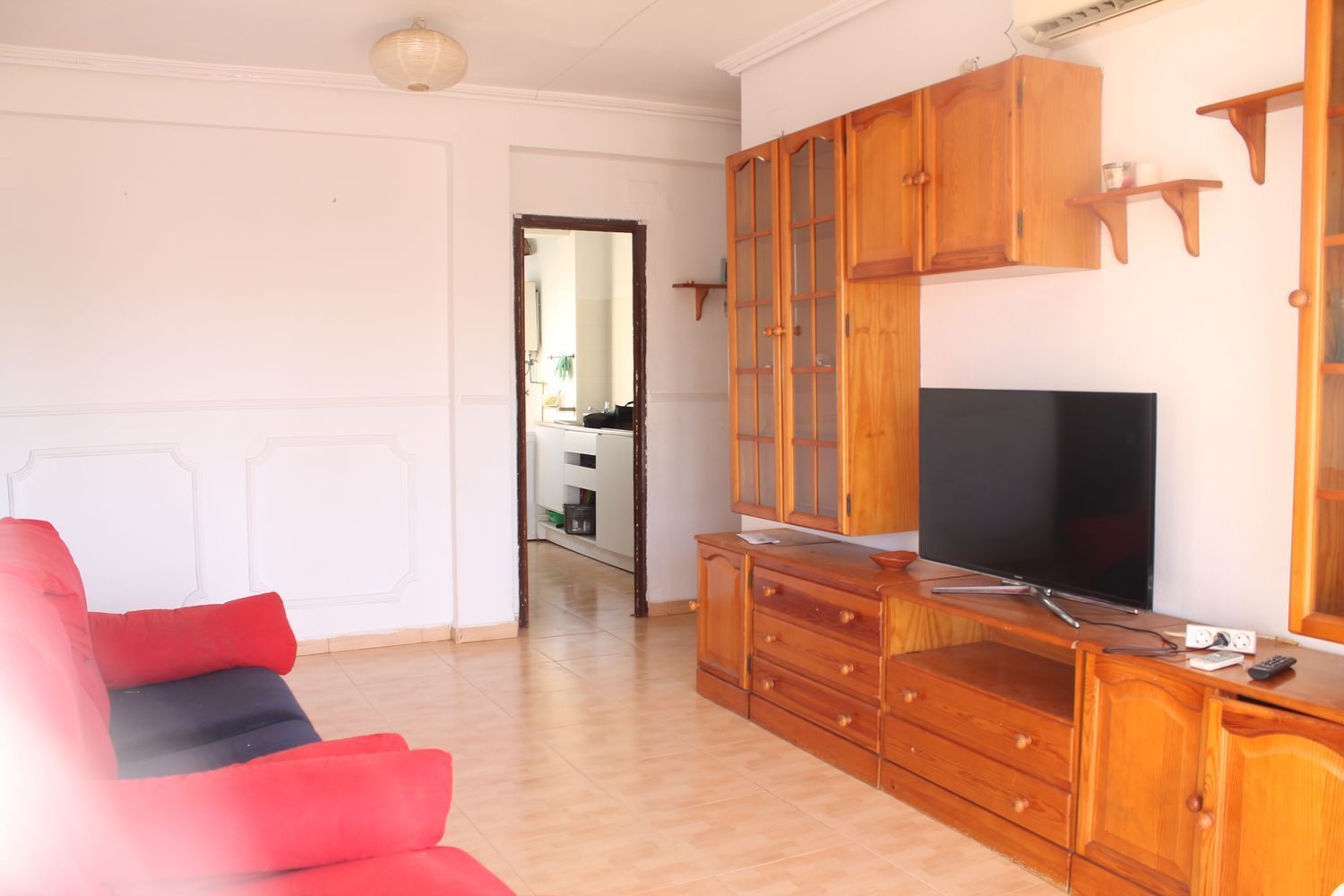 Living room of Flat for sale in  Sevilla Capital  with Air Conditioner and Storage room