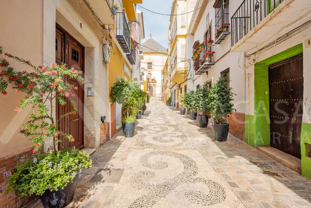 Exterior view of Flat for sale in Málaga  with Air Conditioner, Heating and Furnished