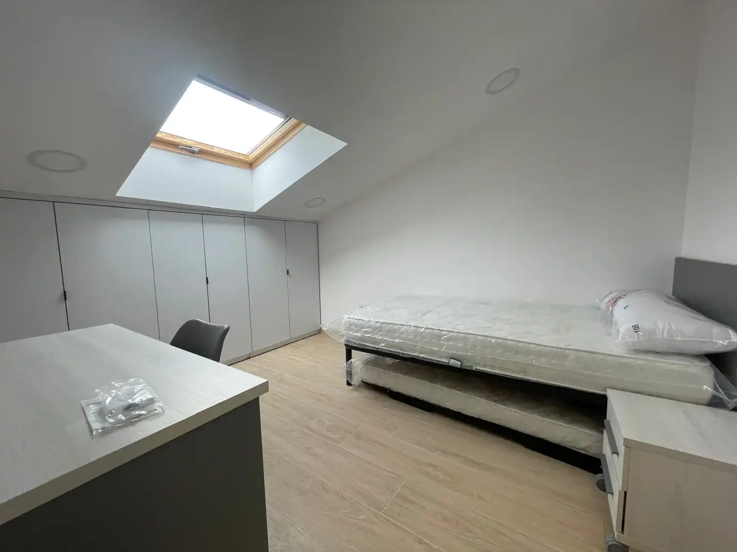 Bedroom of Attic for rent in Carbonero el Mayor  with Heating and Furnished