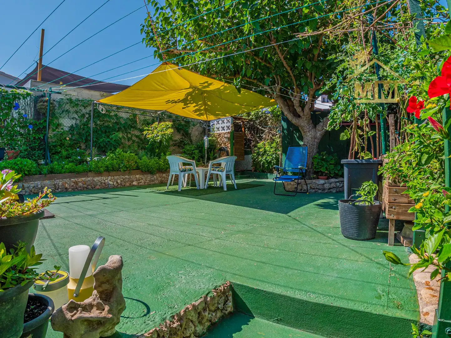 Garten von Wohnungen zum Verkauf in Es Mercadal mit Klimaanlage, Privatgarten und Terrasse