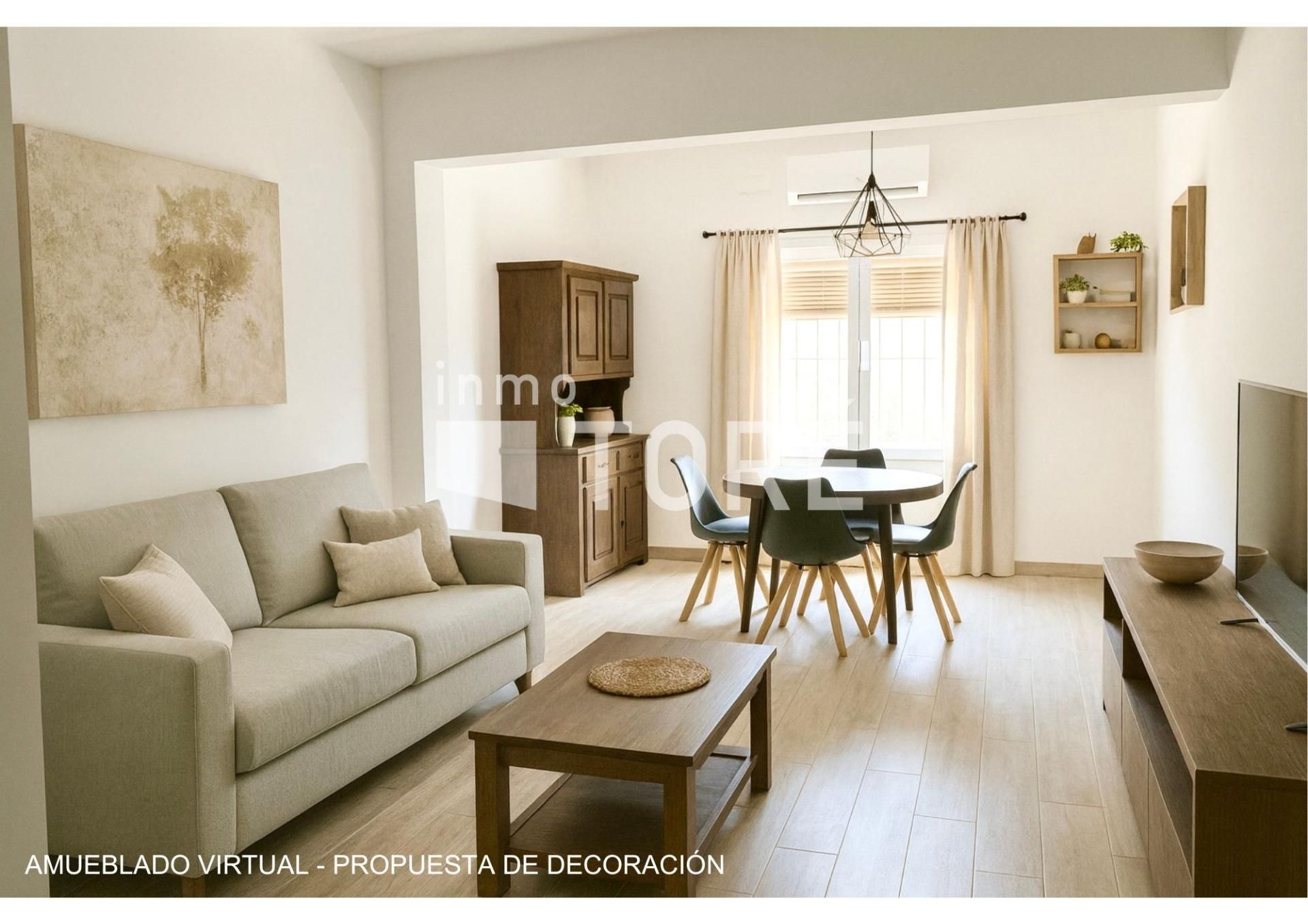 Living room of Flat for sale in Málaga Capital  with Air Conditioner