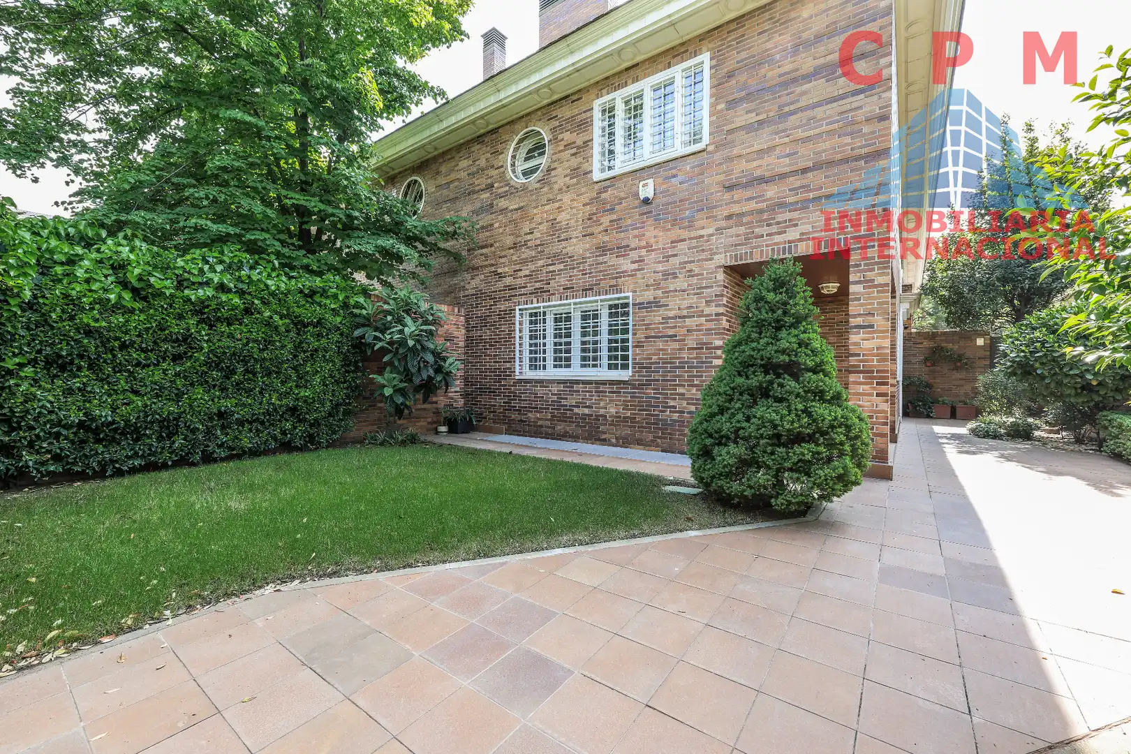 Garden of Houses for rent in Madrid  with Air Conditioner, Heating and Private garden