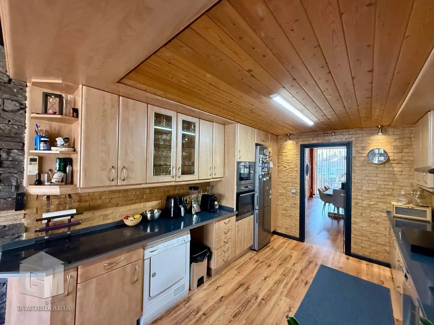 Kitchen of Detached homes for sale in Arroyomolinos (Madrid)  with Air Conditioner, Heating and Private garden
