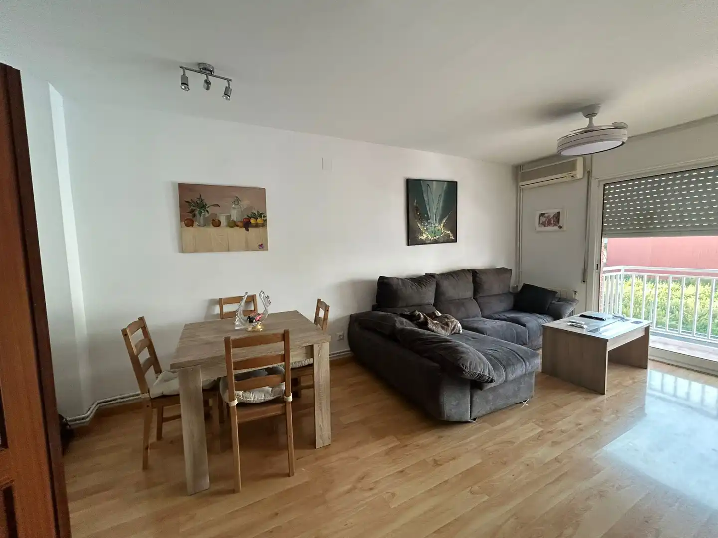 Living room of Houses for sale in Sant Adrià de Besòs  with Air Conditioner, Heating and Terrace