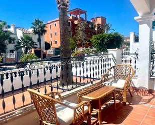 Terrassa de Casa adosada de lloguer en Orihuela amb Aire condicionat, Terrassa i Piscina