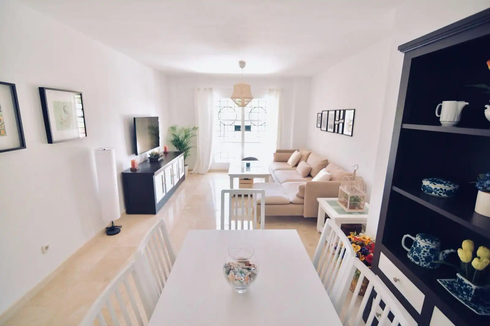 Comedor de Planta baja en venta en Vélez-Málaga con Aire acondicionado, Jardín privado y Terraza