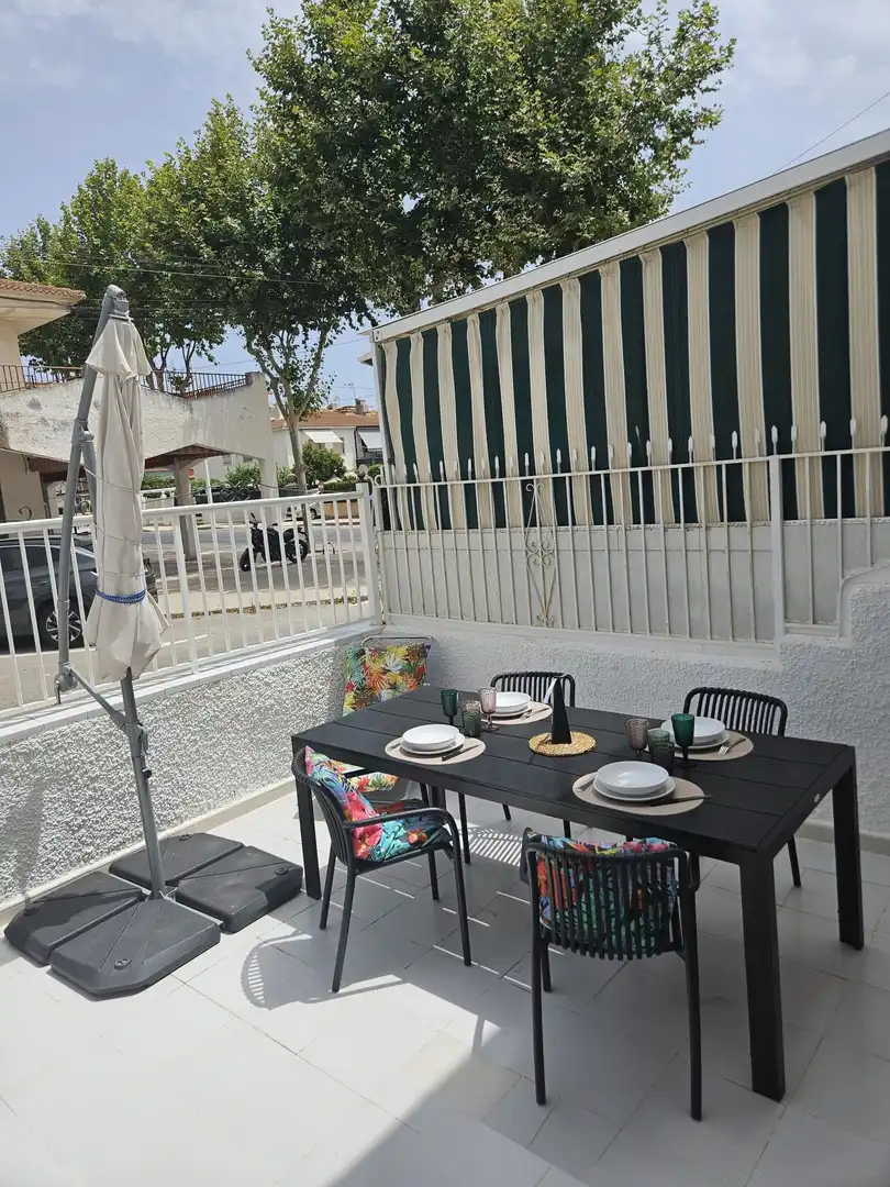 Terraza de Casa o chalet de alquiler en Santa Pola con Aire acondicionado, Calefacción y Amueblado