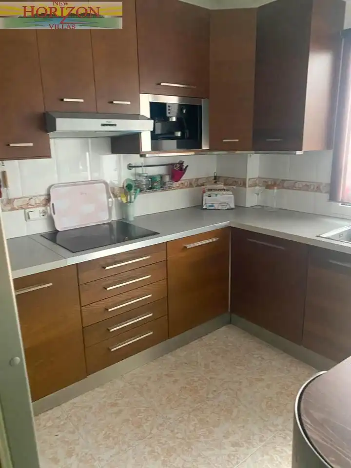 Kitchen of Flat for sale in Albox  with Air Conditioner, Furnished and Balcony