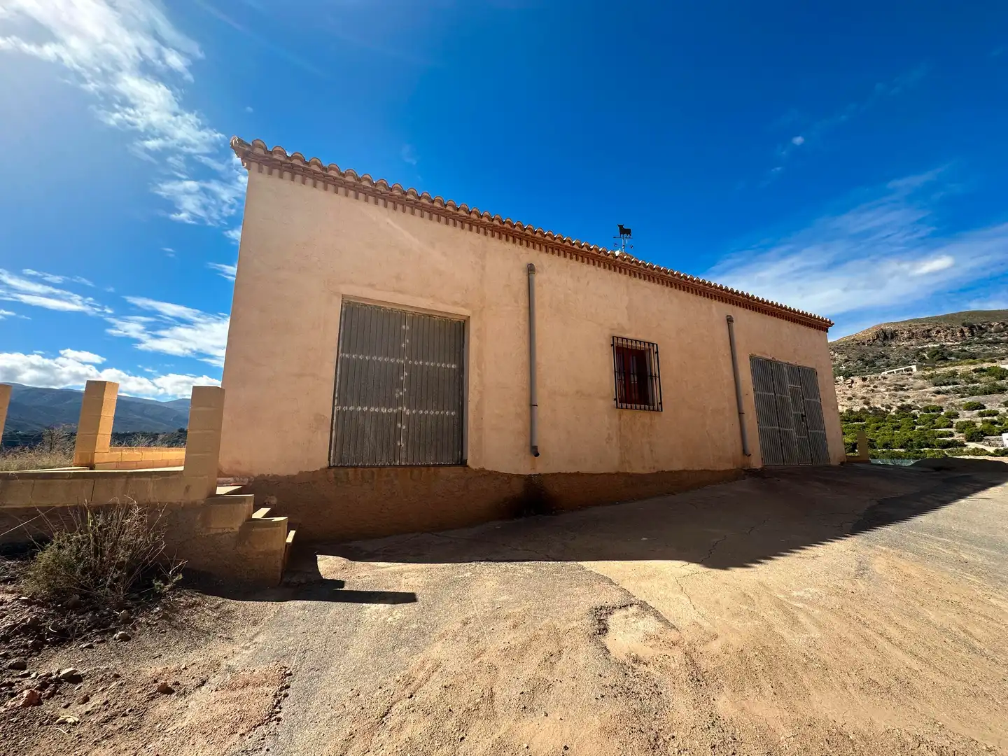 Vista exterior de Finca rústica en venda en Canjáyar amb Jardí privat, Terrassa i Traster