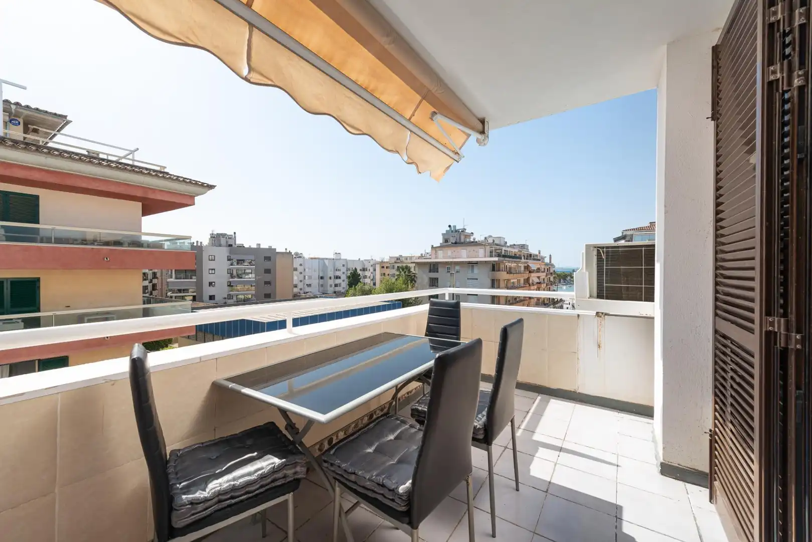 Terrace of Flat for sale in Alcúdia  with Air Conditioner, Heating and Furnished