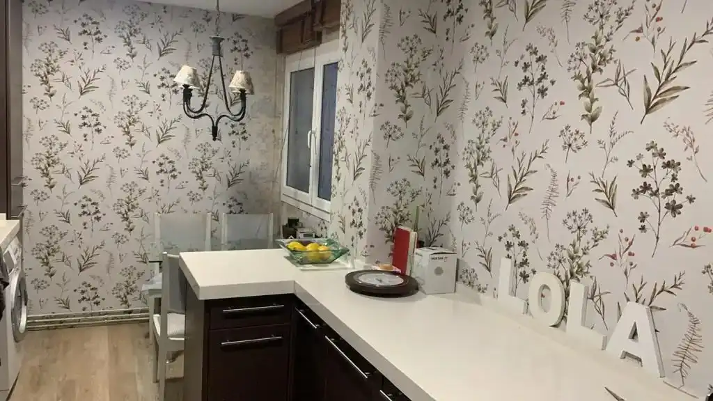 Cocina de Ático de alquiler en Badajoz con Aire acondicionado, Calefacción y Jardín privado