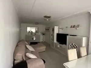Sala de estar de Piso en venta en Málaga con Aire acondicionado, Amueblado y Horno