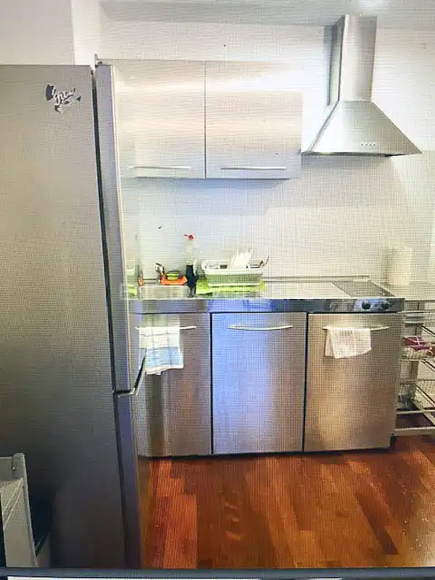 Küche von Wohnung zur Miete in Madrid mit Klimaanlage, Heizung und Parkett