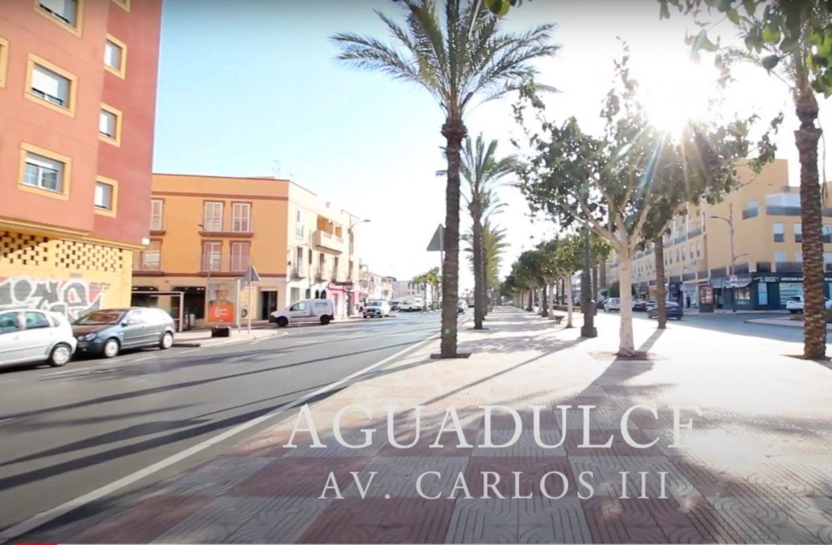 Exterior view of Flat for sale in Roquetas de Mar  with Furnished