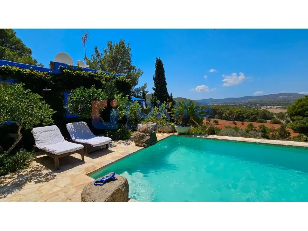 Jardí de Casa o xalet de lloguer en Sant Joan de Labritja amb Aire condicionat, Calefacció i Jardí privat