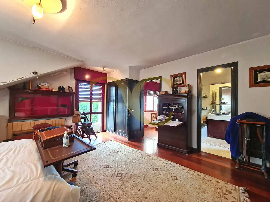 Living room of Houses for sale in Gijón   with Heating, Private garden and Terrace
