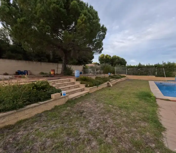 Jardí de Casa o xalet en venda en Ontinyent amb Aire condicionat, Traster i Forn