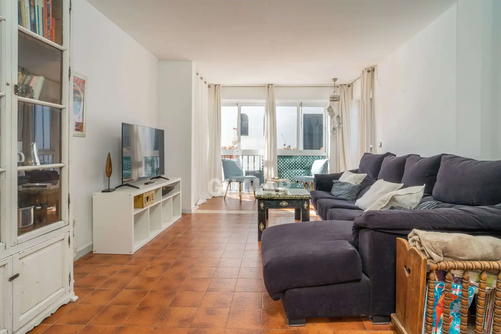 Wohnzimmer von Wohnung zum Verkauf in Manilva mit Heizung