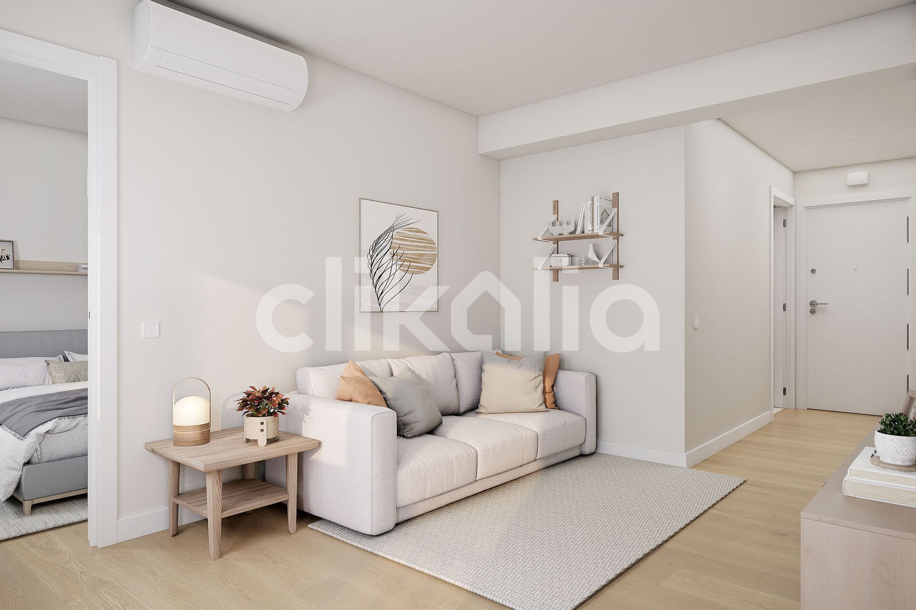 Living room of Flat for sale in  Madrid Capital  with Air Conditioner, Heating and Terrace