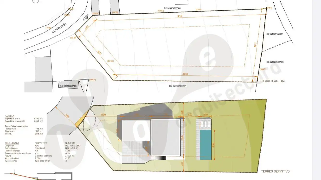 Wohnbaugrundstück zum Verkauf in Camiño Eixon 18, imagen 10