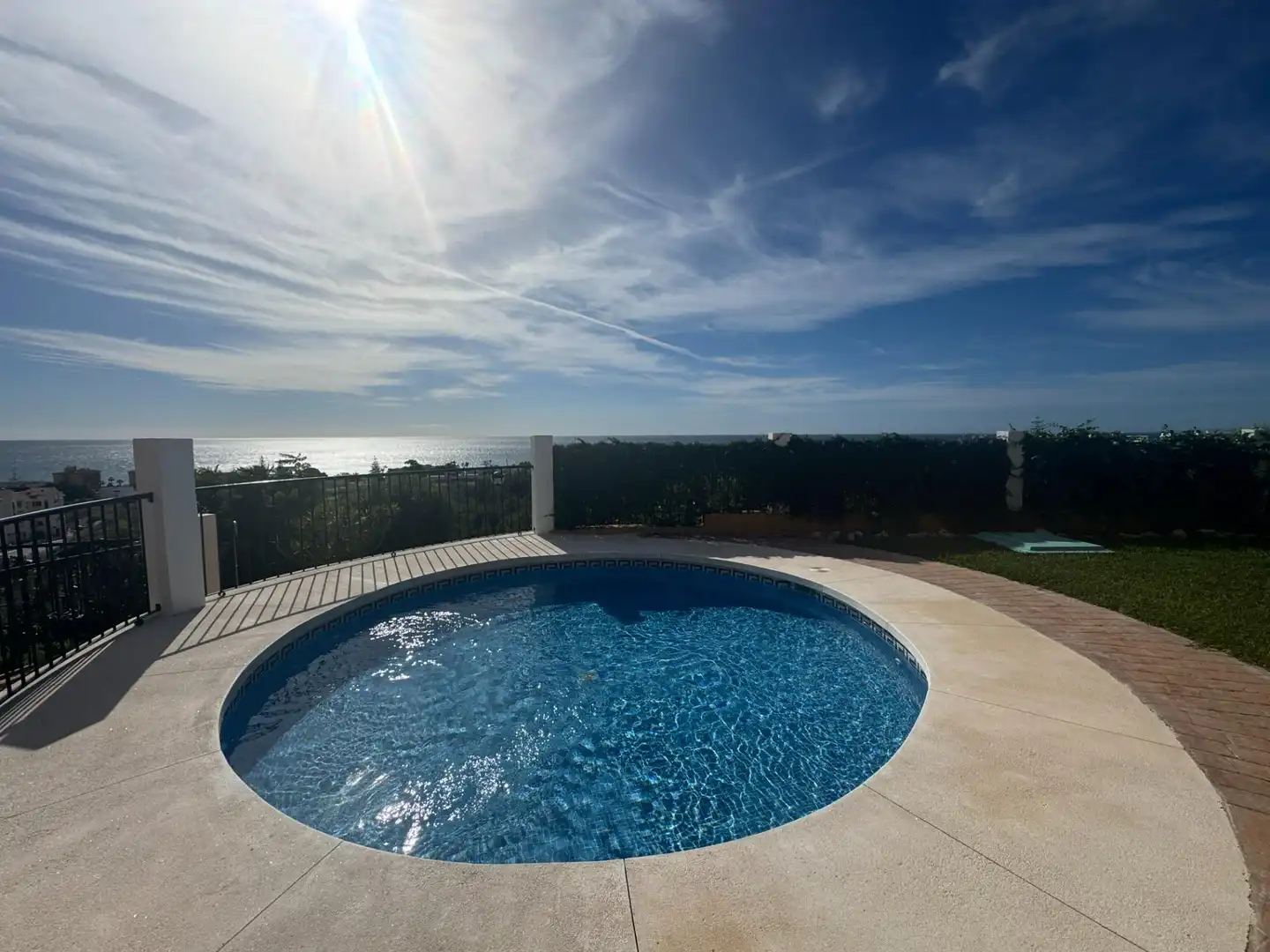 Piscina de Casa adosada en venta en Rincón de la Victoria con Aire acondicionado, Calefacción y Jardín privado