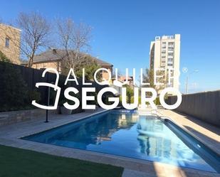 Swimming pool of Flat to rent in  Madrid Capital  with Air Conditioner, Heating and Swimming Pool