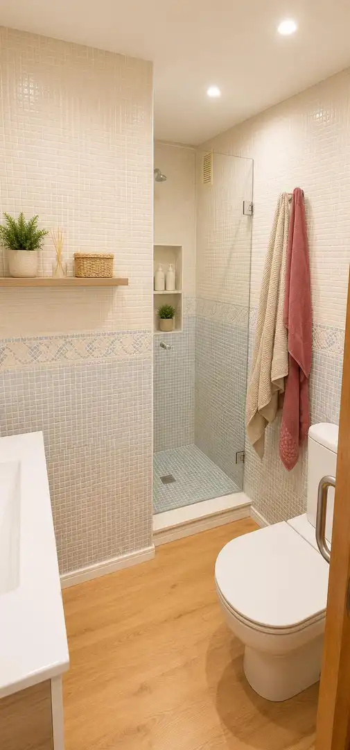 Badezimmer von Wohnung zum Verkauf in Calvià mit Klimaanlage, Heizung und Terrasse