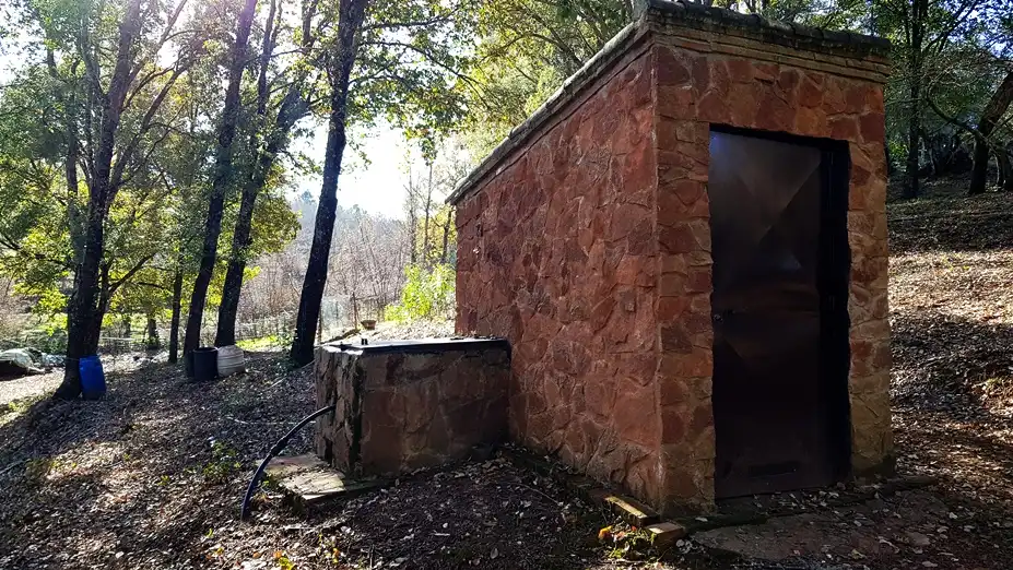 Vista exterior de Finca rústica en venta en Galaroza con Calefacción, Jardín privado y Terraza