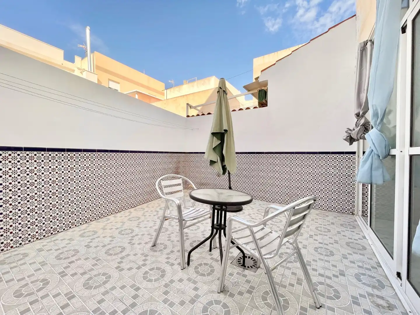 Terrasse von Haus oder Chalet zur Miete in San Pedro del Pinatar mit Klimaanlage, Heizung und Terrasse