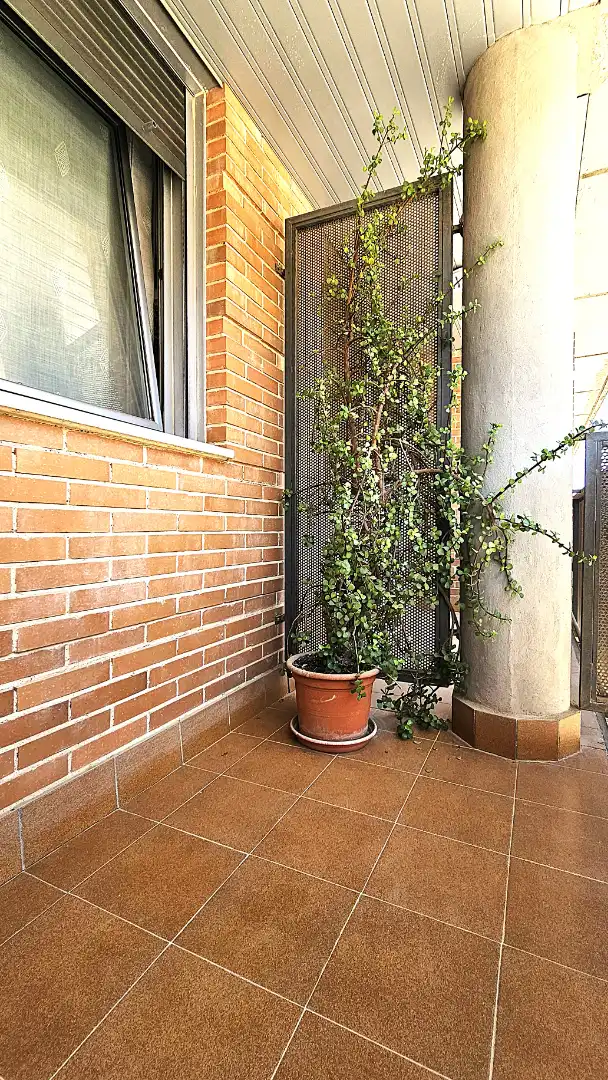 Terraza de Casa adosada en venta en Zaragoza con Aire acondicionado, Calefacción y Jardín privado