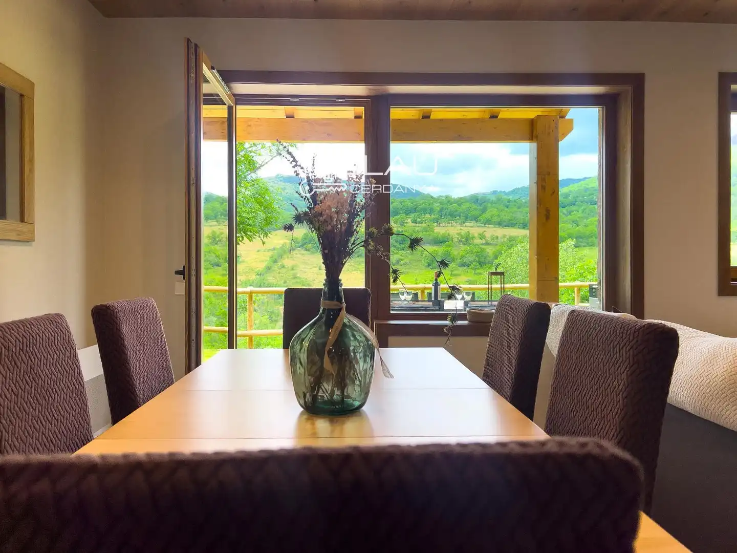 Comedor de Casa adosada de alquiler en Angoustrine  -  Villeneuve - des - Escaldes con Calefacción, Jardín privado y Parquet