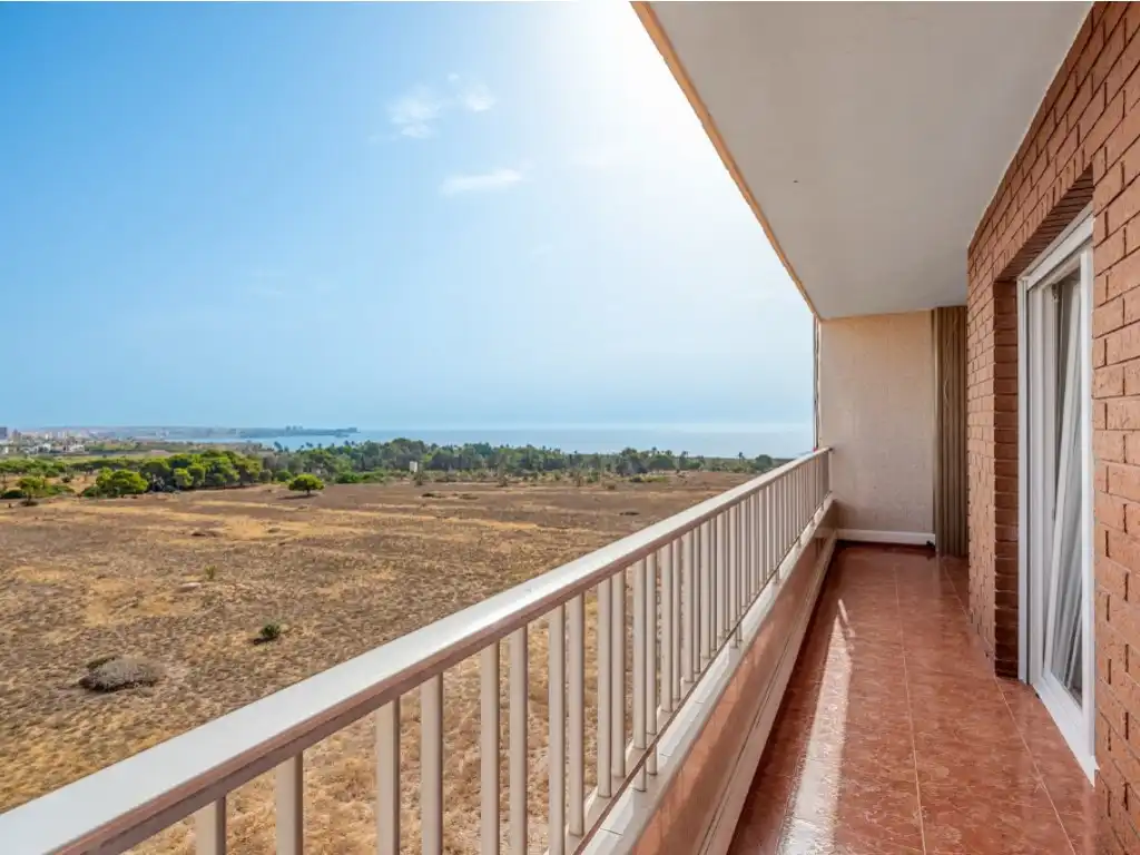 Balcony of Apartments for sale in Torrevieja  with Air Conditioner, Terrace and Furnished
