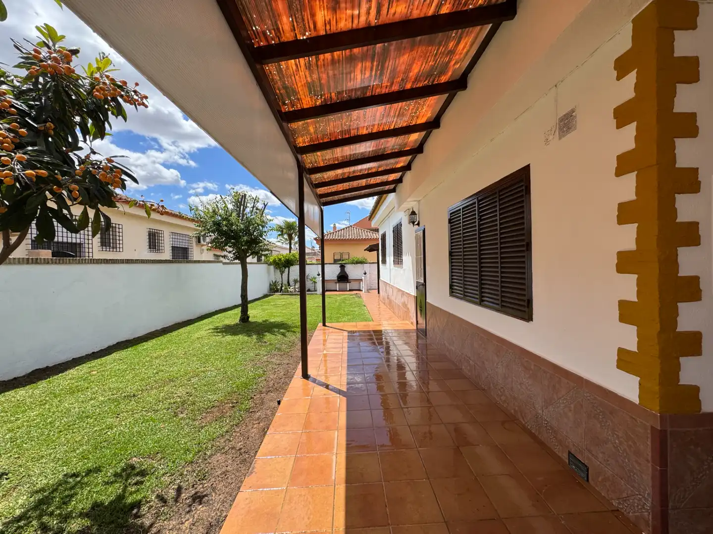 Terraza de Casa o chalet de alquiler en Espartinas con Aire acondicionado, Calefacción y Jardín privado