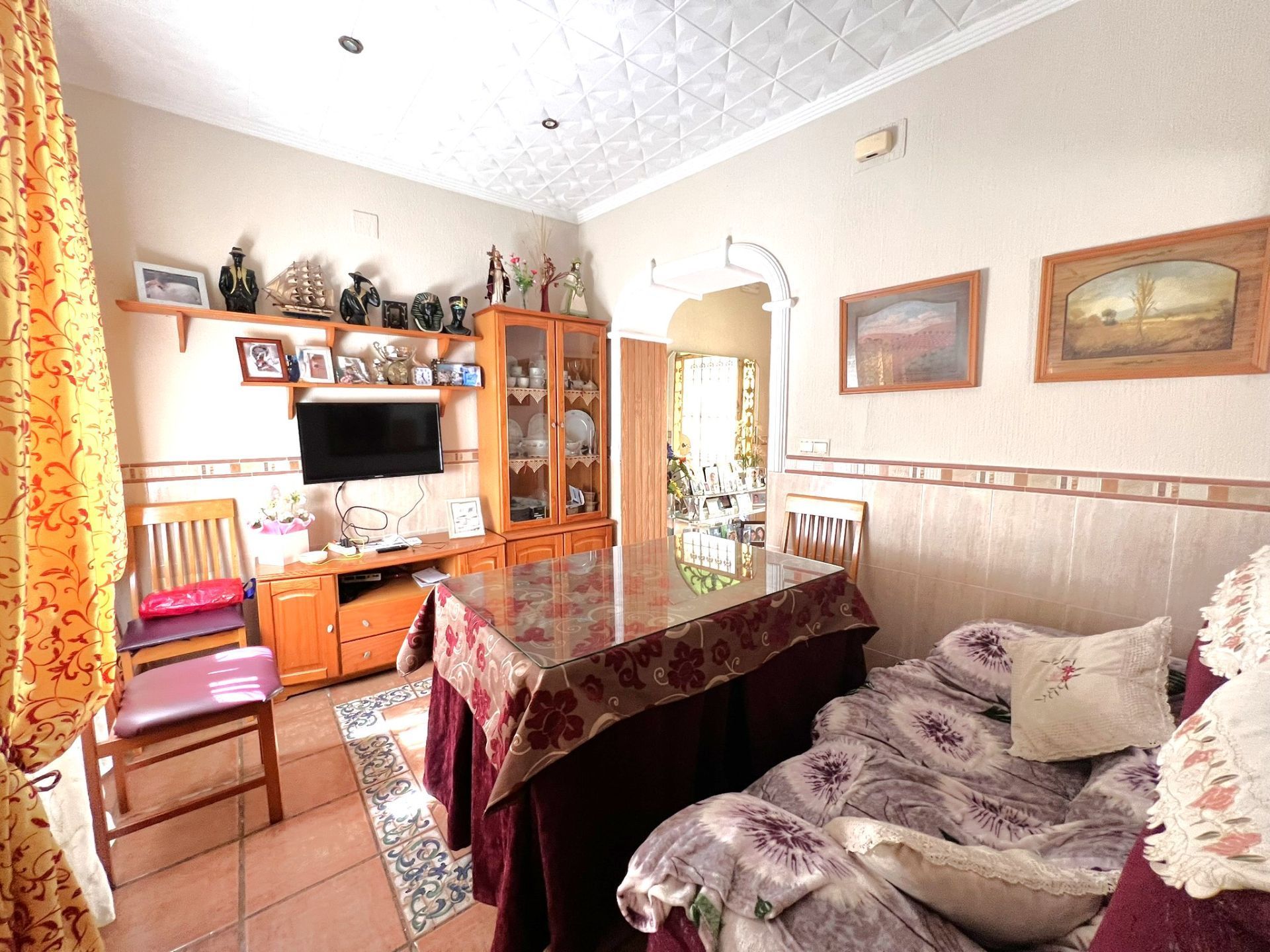 Sala d'estar de Finca rústica en venda en Isla Cristina amb Aire condicionat, Terrassa i Traster