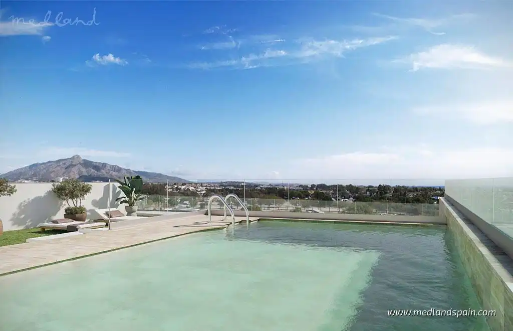 Apartment with pool for sale in San Pedro de Alcántara, imagen 4
