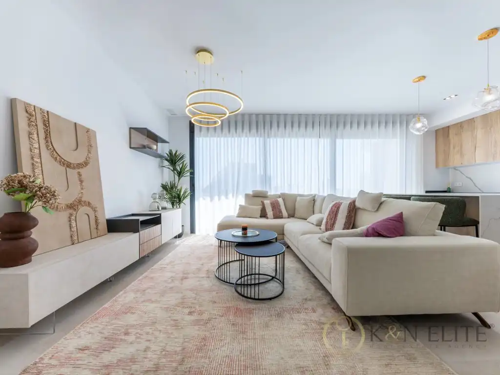 Wohnzimmer von Maisonette zum Verkauf in Benidorm mit Klimaanlage und Terrasse