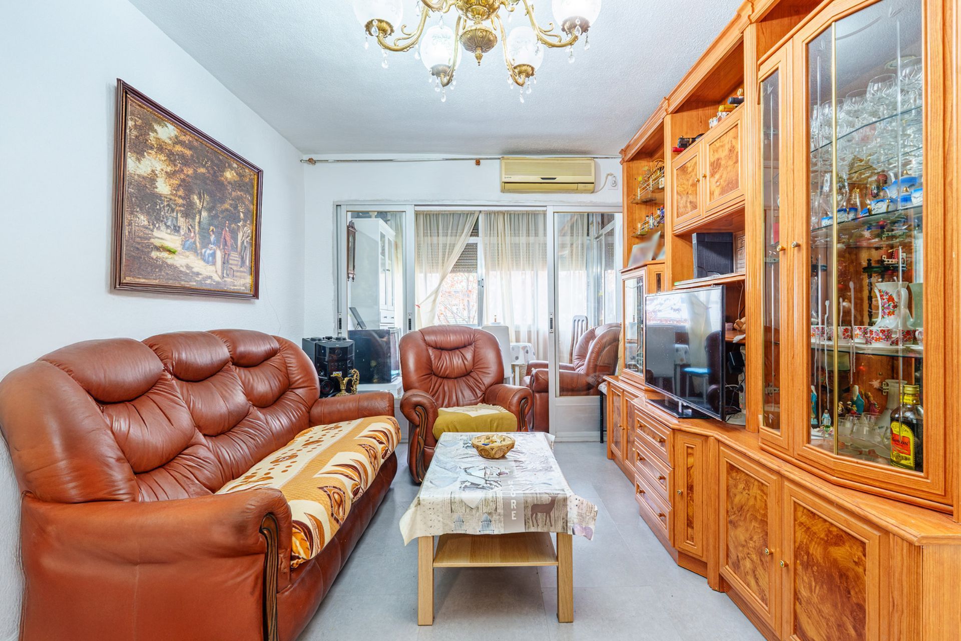 Sala d'estar de Pis en venda en Fuenlabrada amb Aire condicionat, Calefacció i Terrassa